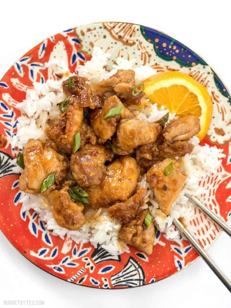 Orange Chicken Budget Bytes