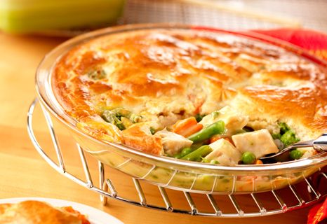 Easy Chicken Pot Pie Recipe With Cream Of Chicken Soup And Biscuits