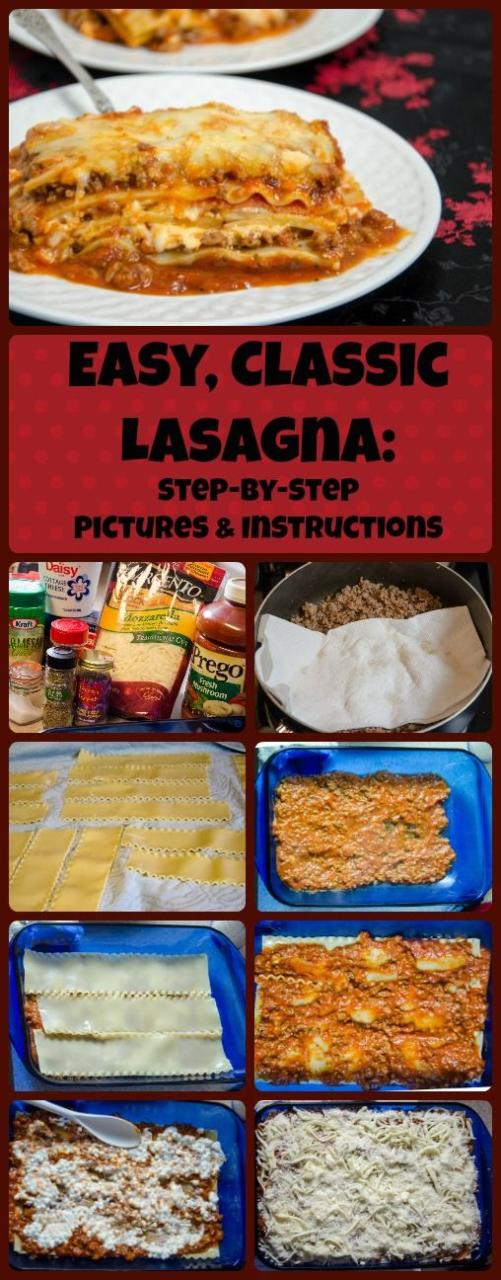 Easy Lasagne Recipe