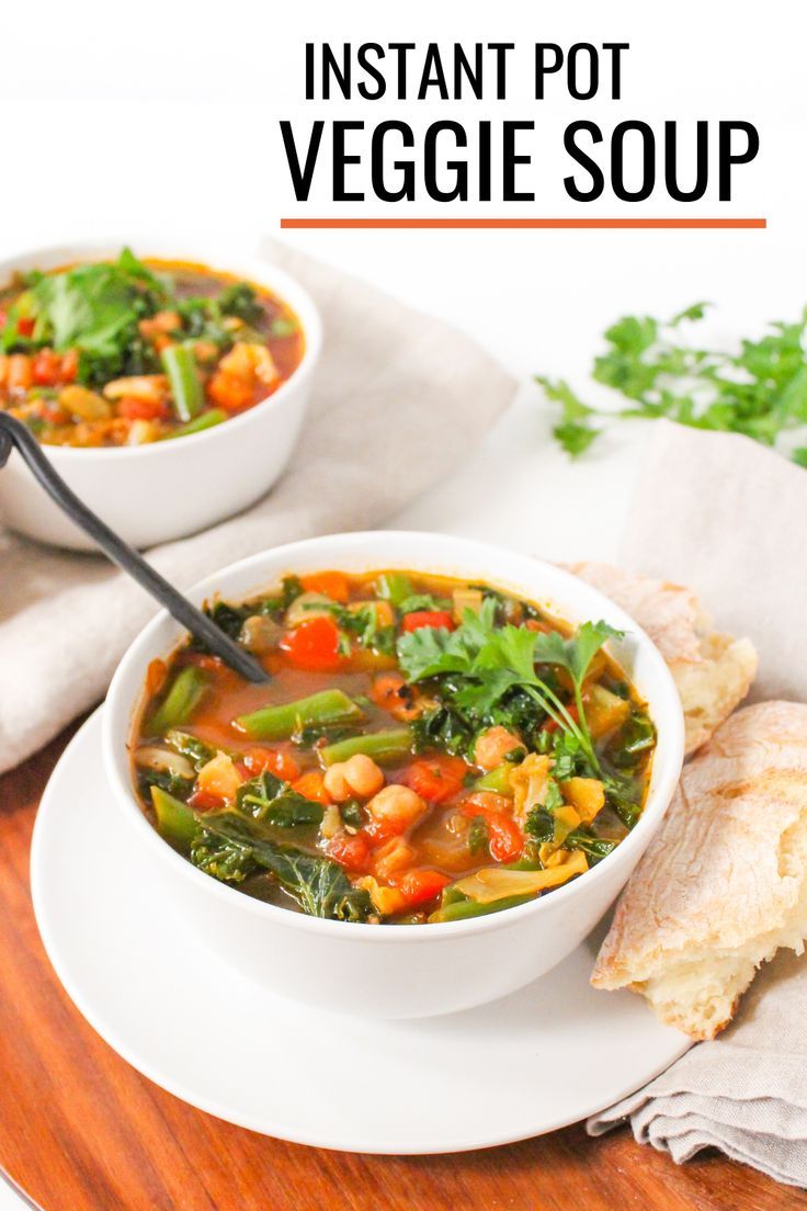 Healthy Vegetarian Soup Recipes Instant Pot