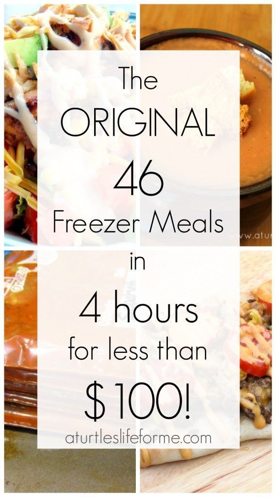 Budget Freezer Meals