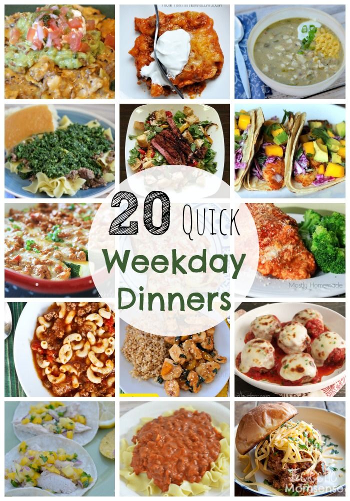 Healthy Family Dinners For A Week