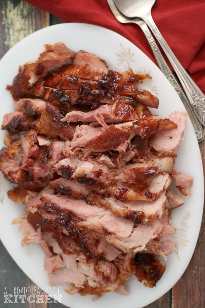 Smoked Picnic Ham Slow Cooker