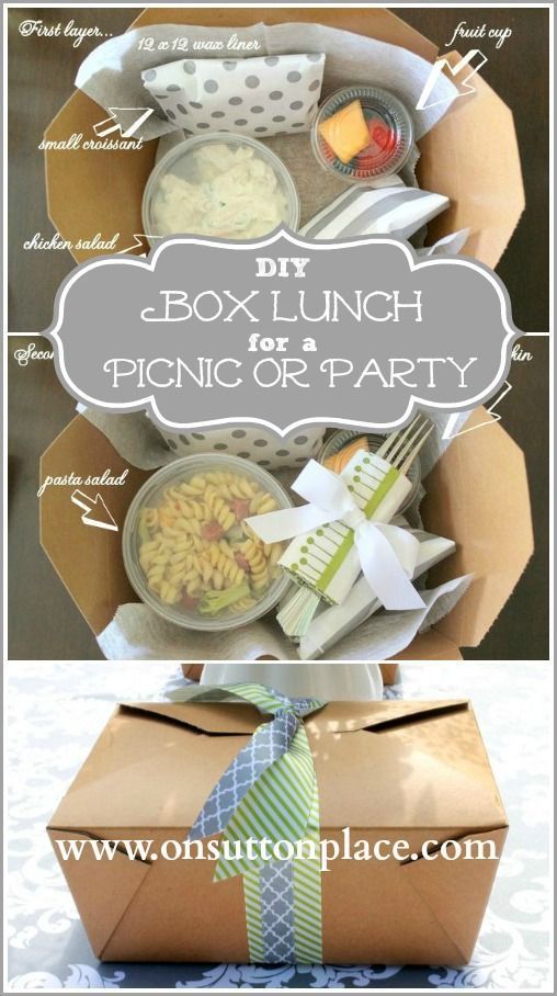 Picnic Lunch Box Ideas