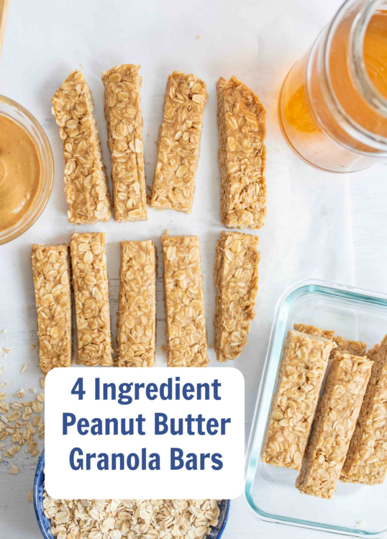 Easy Granola Bars Without Peanut Butter