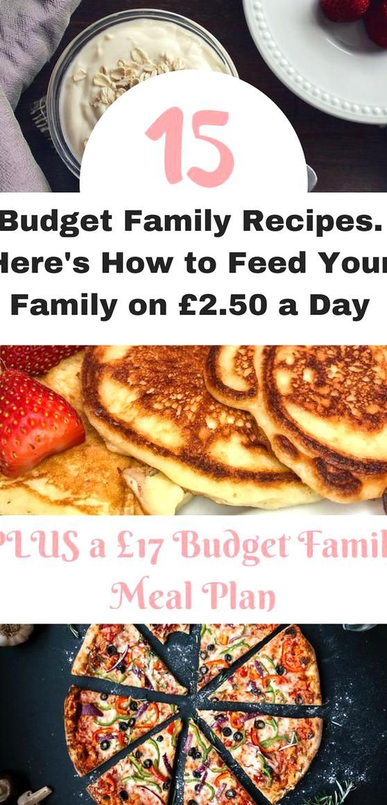 Cheap Recipes For Families Uk