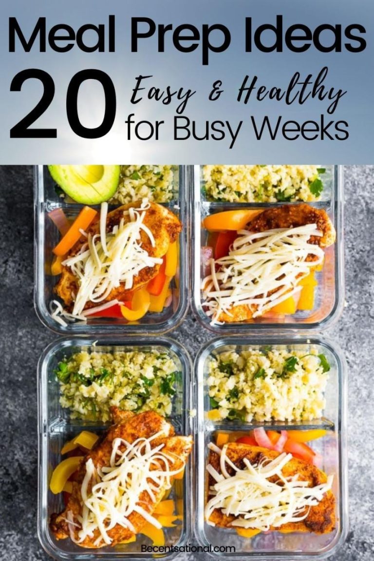 Easy Meal Prep Ideas For The Week To Lose Weight