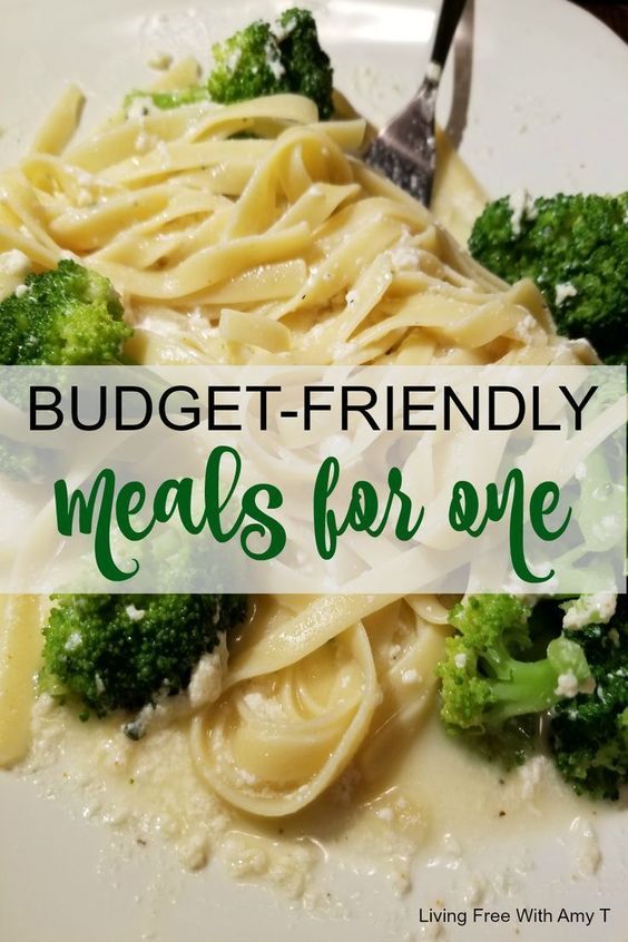 Budget Cooking For One