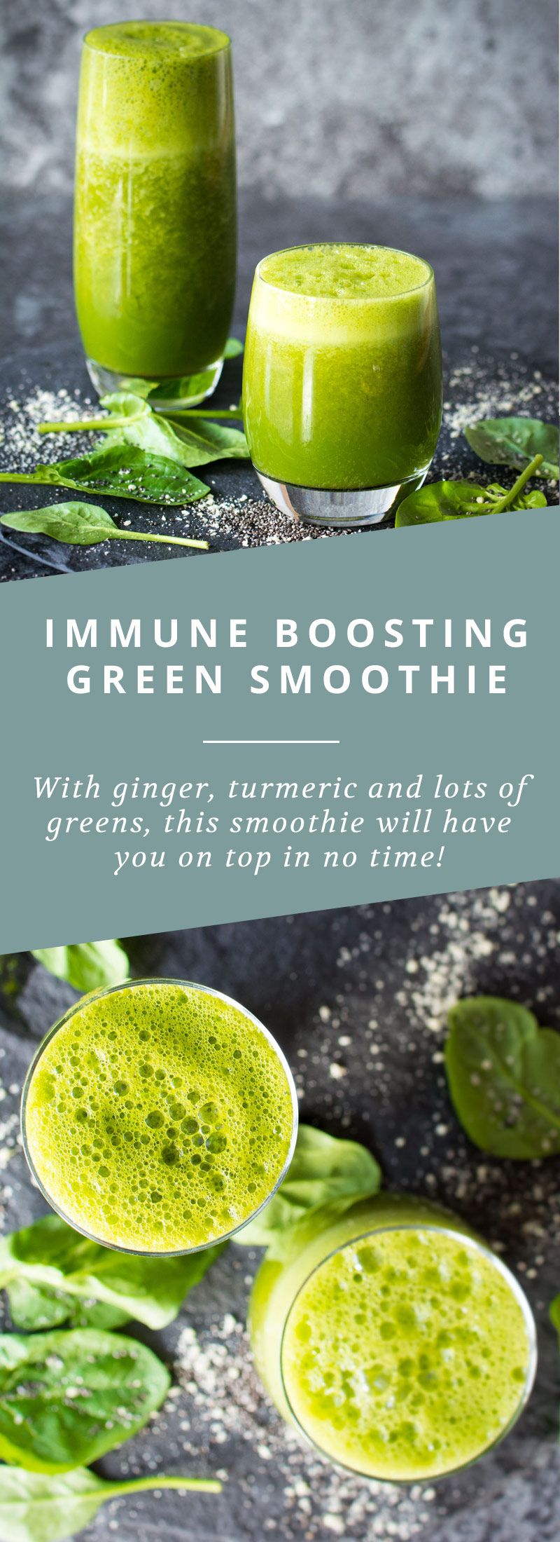 Green Smoothie Recipe For Immune System