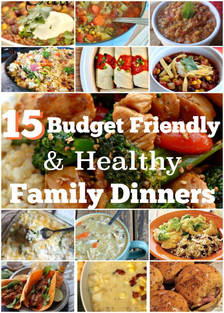 Cheap Healthy Dinners For The Family