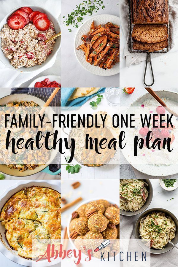 Healthy Meal Plan Ideas For Breakfast Lunch And Dinner