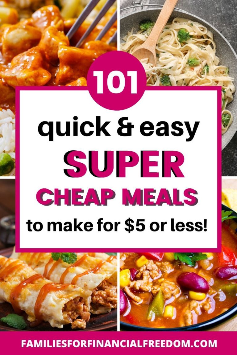 Super Cheap Recipes