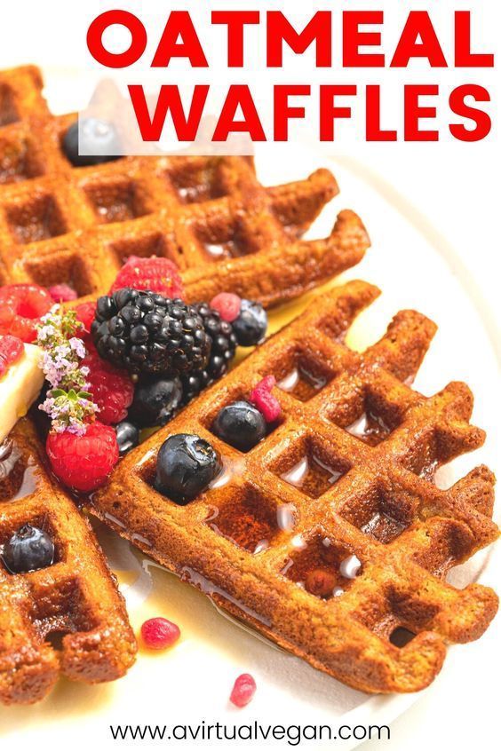 Healthy Waffle Recipe Oat