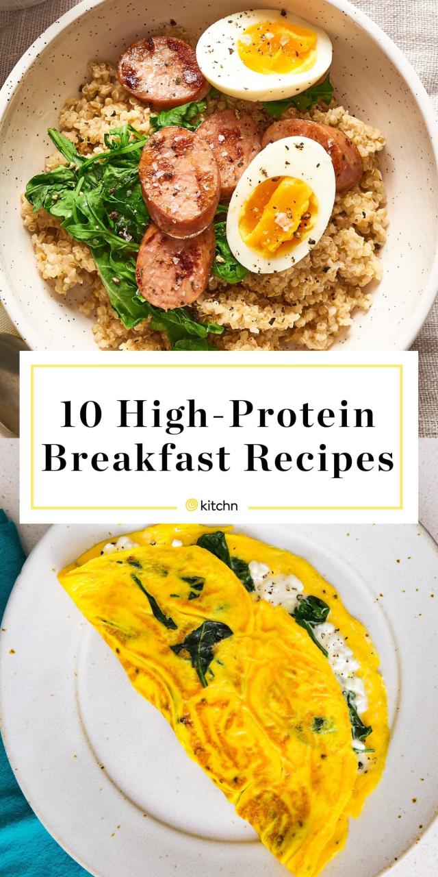 High Protein Breakfast Ideas Low Carb