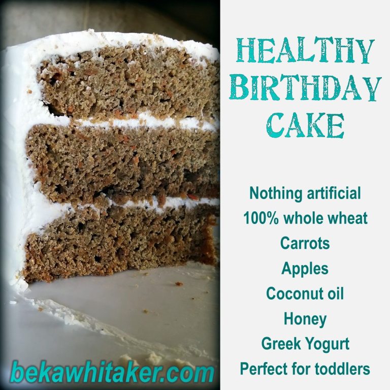 Healthy Birthday Cakes For Toddlers