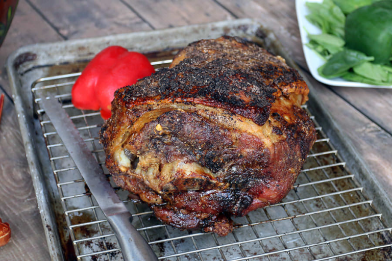 Slow Roasted Pork Picnic Shoulder