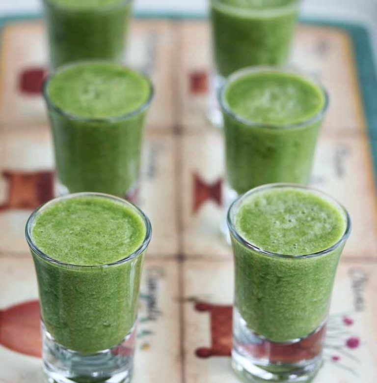 Green Smoothies With Frozen Spinach