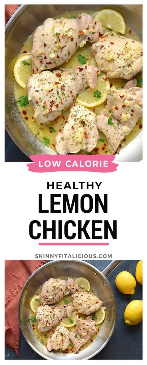 Low Calorie Chicken Recipes For One