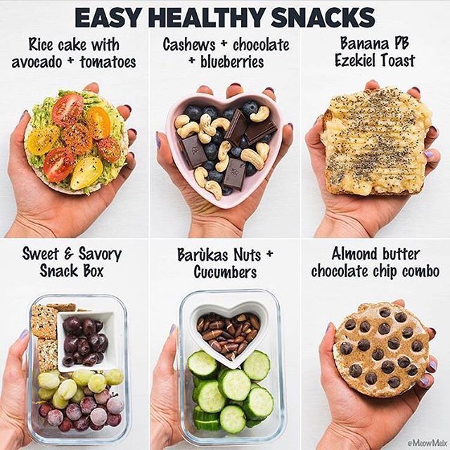 Easy Healthy Snacks Ideas