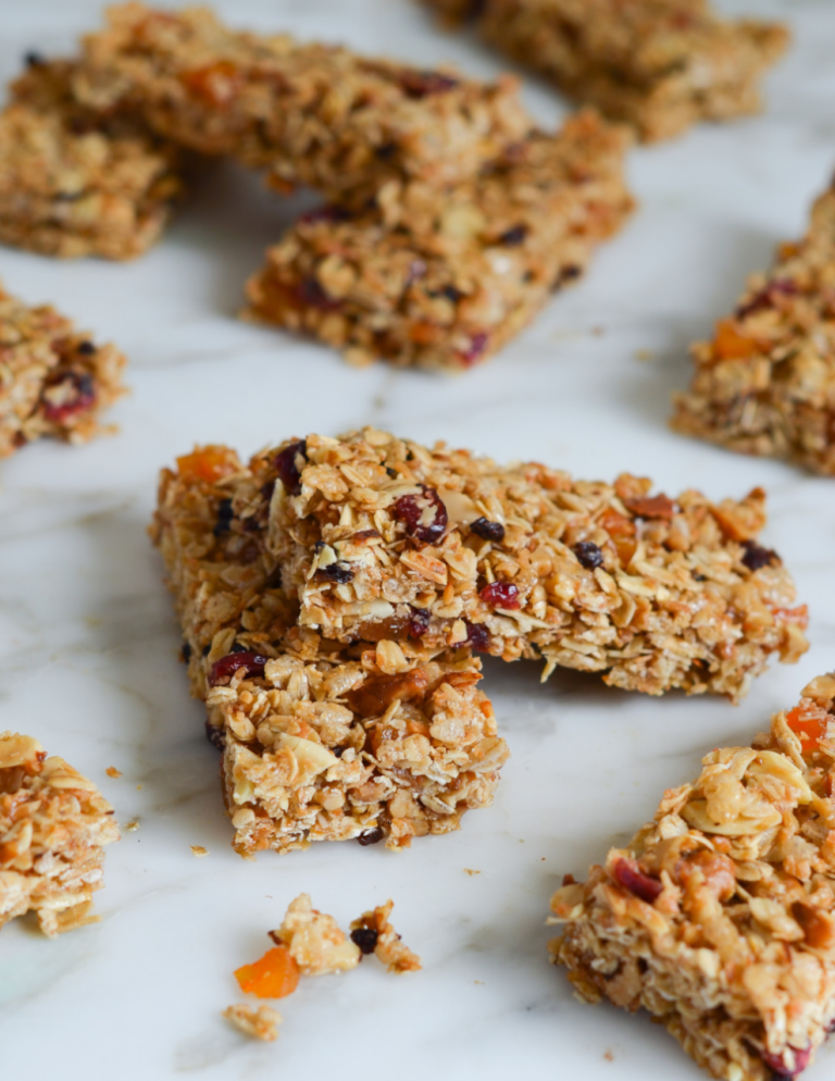 Homemade Granola Bars Oven