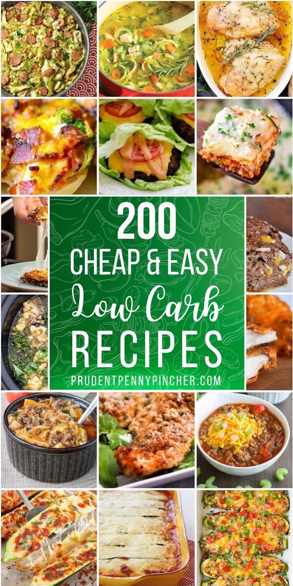 Cheap Easy Low Carb Meals