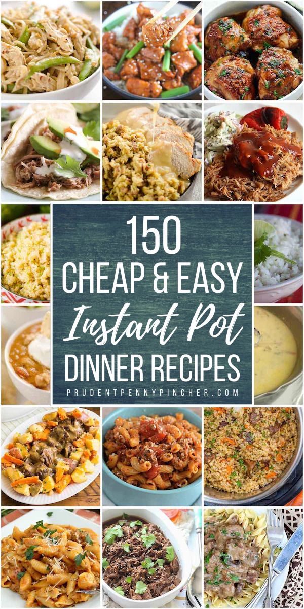 Budget Instant Pot Recipes