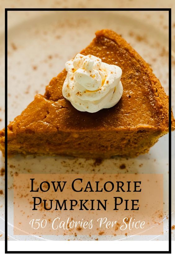 Healthy Low Calorie Pumpkin Dessert Recipes