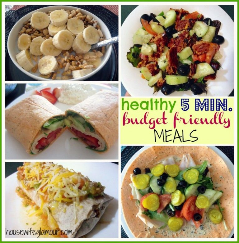 Quick Healthy Meals For Dinner On A Budget