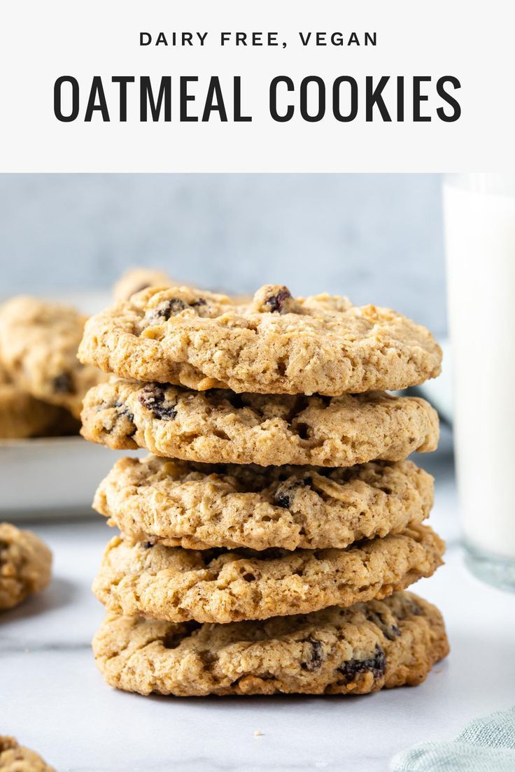 Vegan Oatmeal Cookies