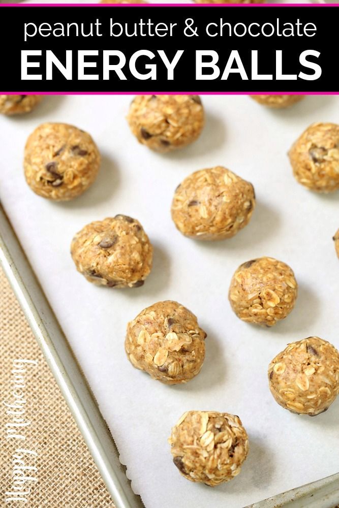 Healthy Snack Recipes With Peanut Butter