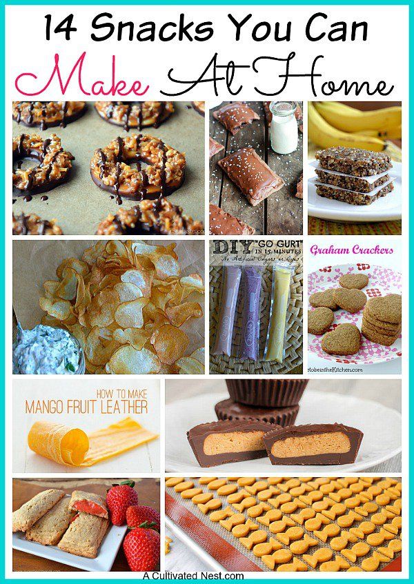 Easy Snacks To Make At Home