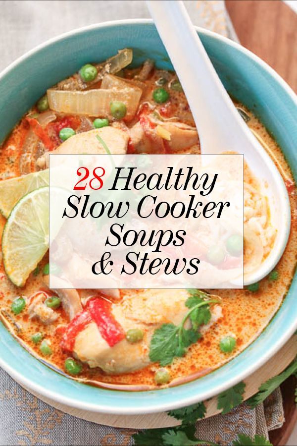 Healthy Slow Cooker Soups And Stews