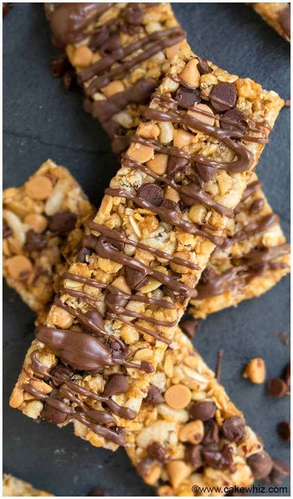 Homemade Granola Bars Peanut Free