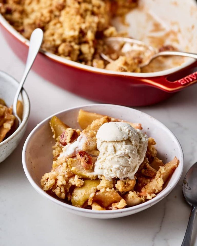 Easy Apple Crumble