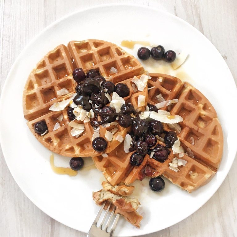 Healthy Waffle Recipe Vegan