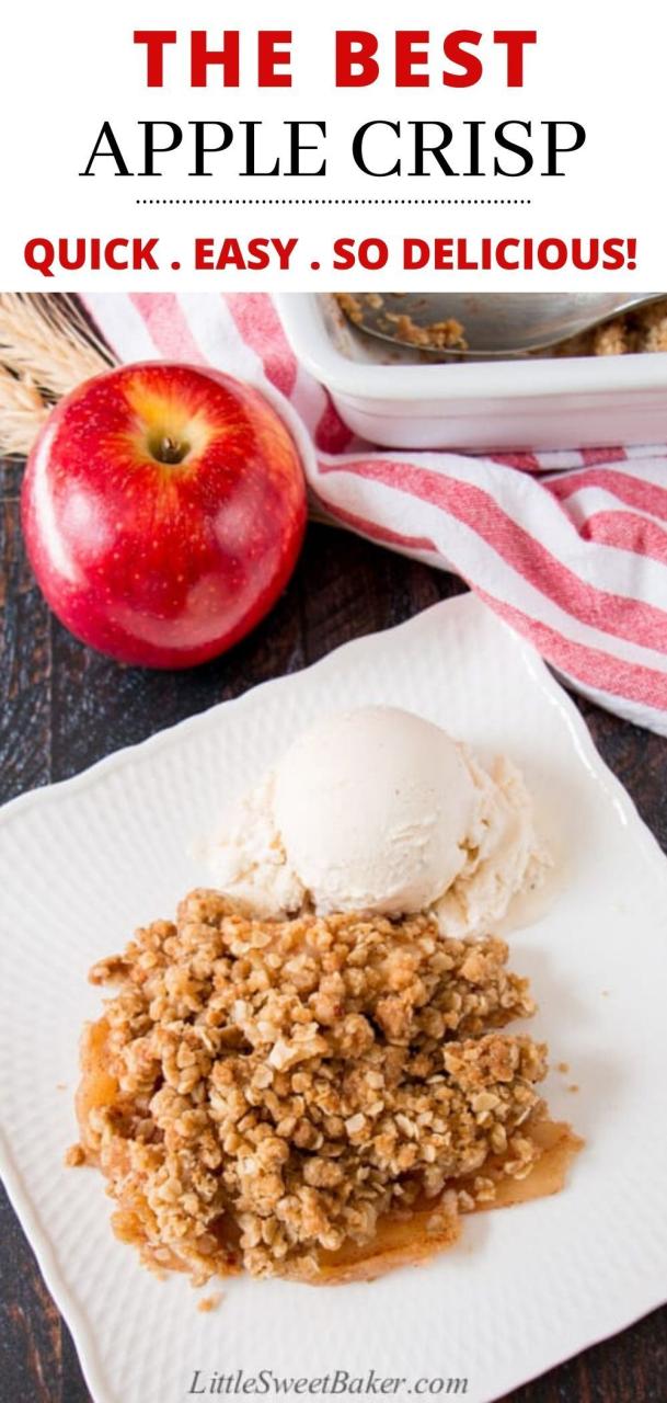 Easy Apple Crisp