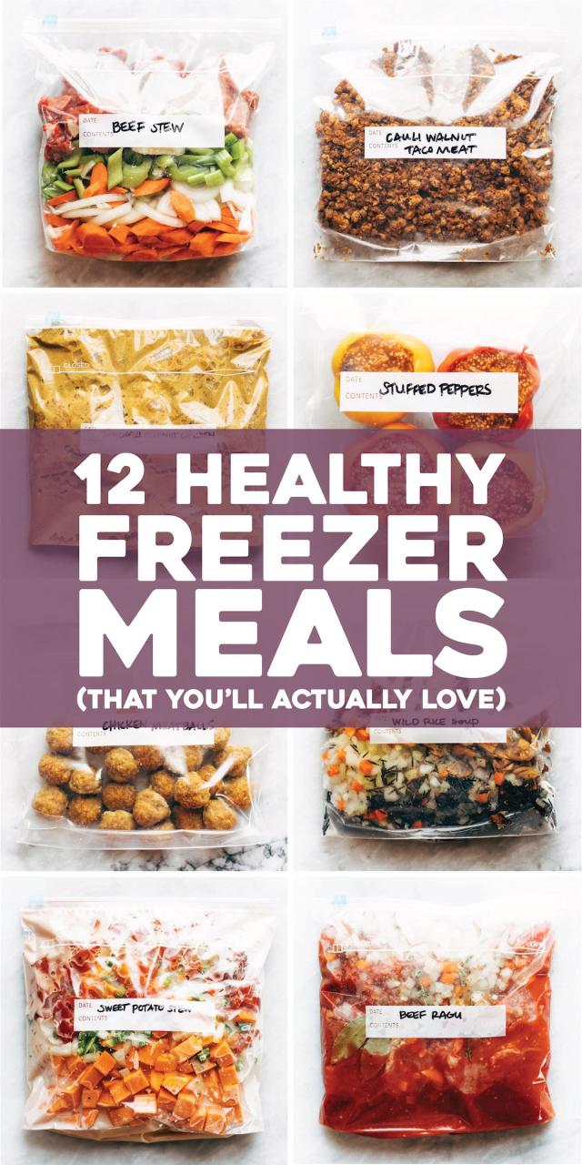 Healthy Crockpot Freezer Meals For Two