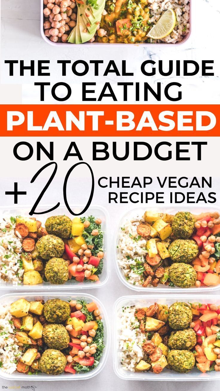 Plant Based On A Budget Recipes