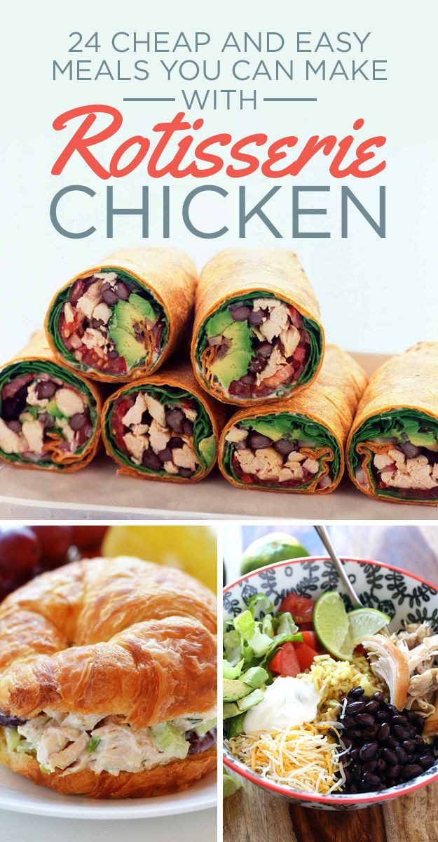 Healthy Meal Prep Ideas With Rotisserie Chicken