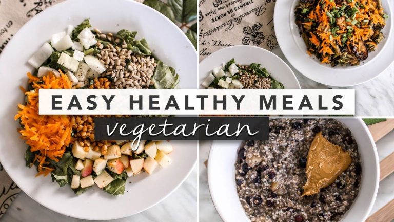 Quick Healthy Meals Vegetarian