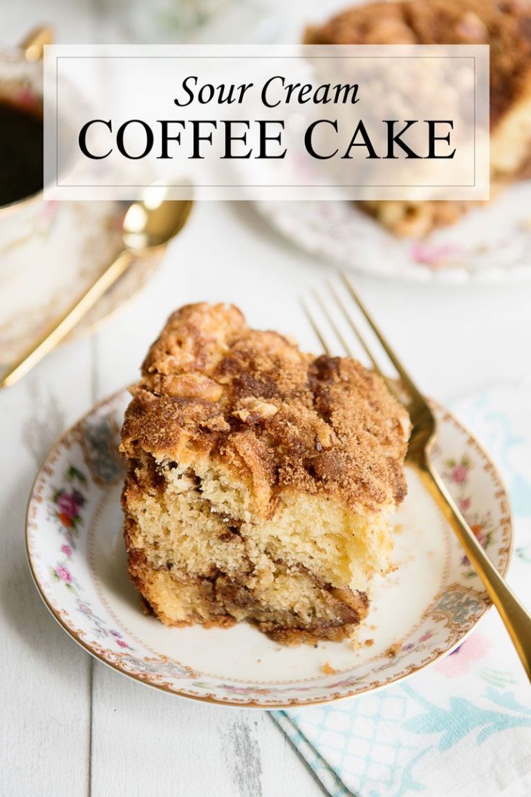 Easy Coffee Cake Recipe With Sour Cream