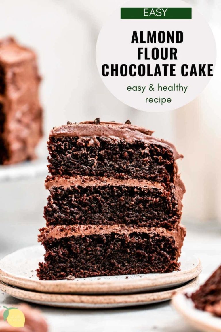 Healthy Chocolate Cake With Almond Flour