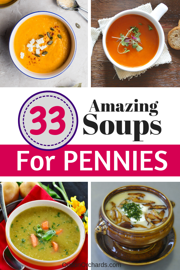 Budget Soup Recipes