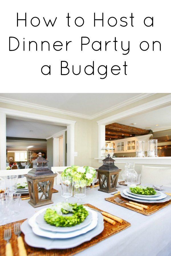 Dinner Party On A Budget