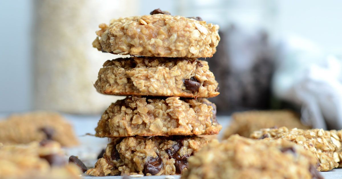 Vegan Oatmeal Cookies Banana