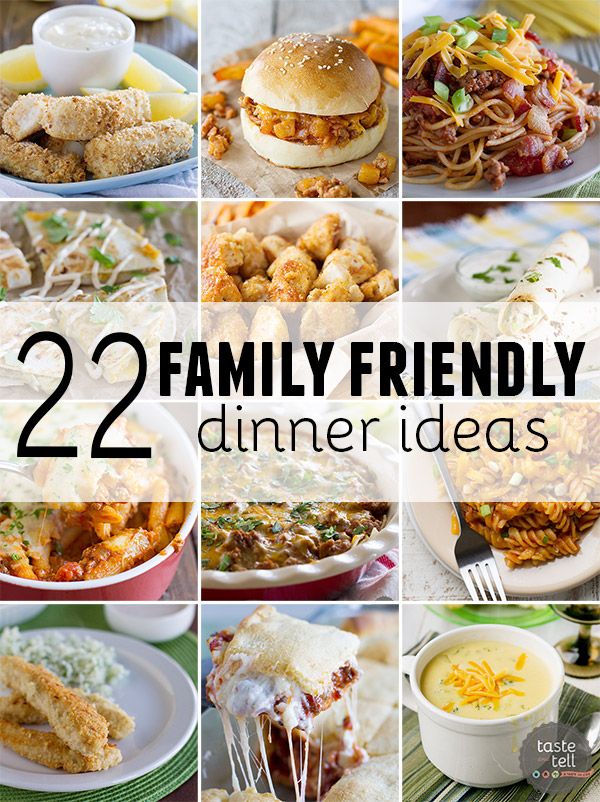 Fun Dinner Ideas