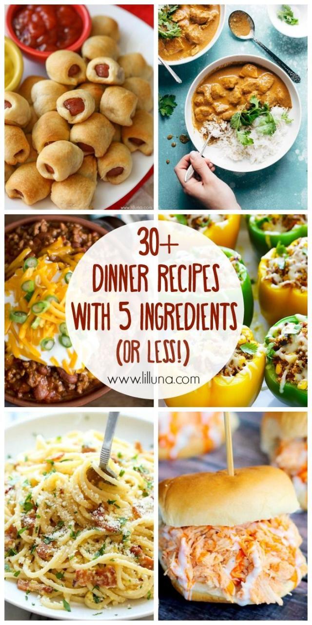 Fast Dinner Ideas