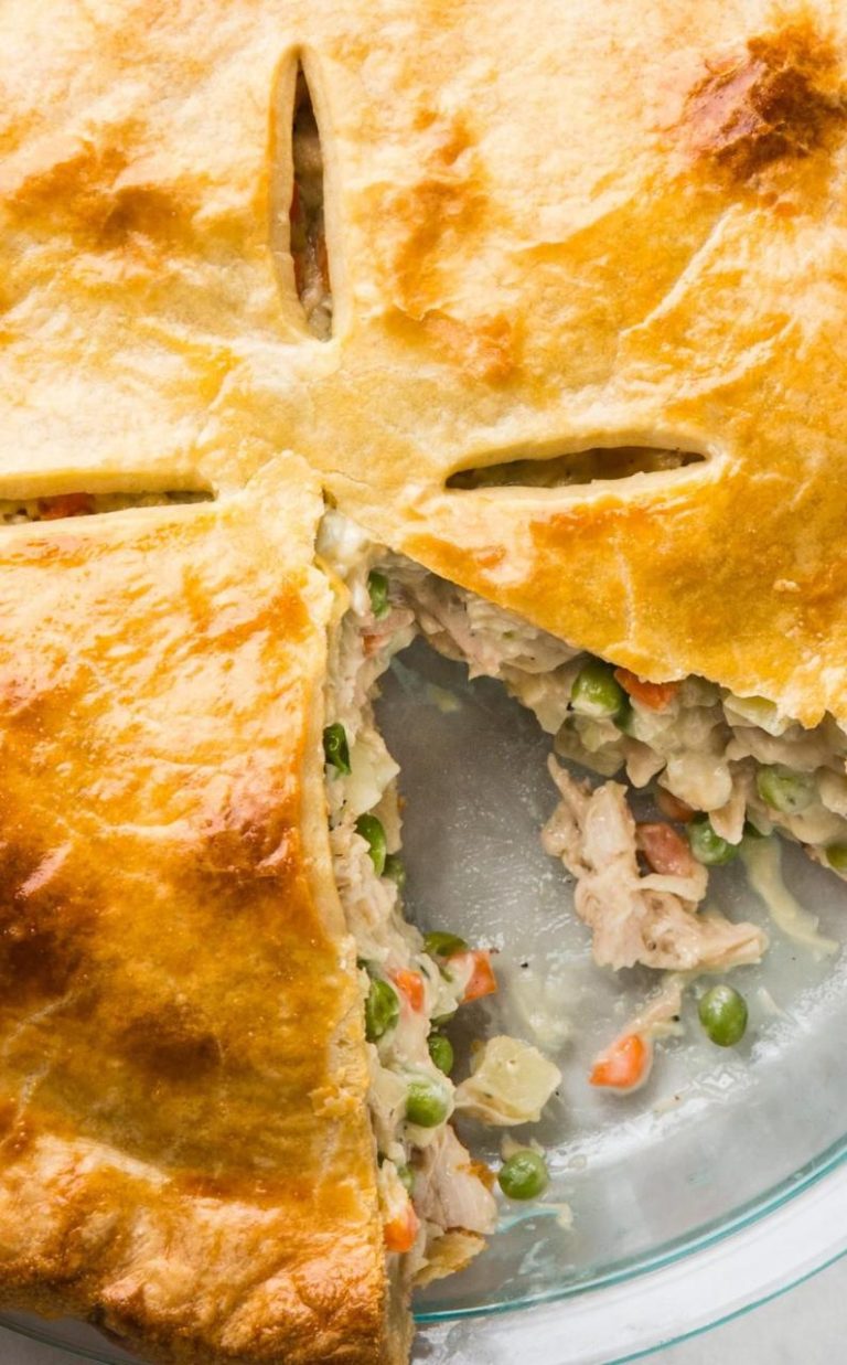 Easy Chicken Pot Pie Recipe With Pie Crust