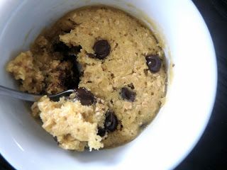 Healthy Oatmeal Mug Cookie