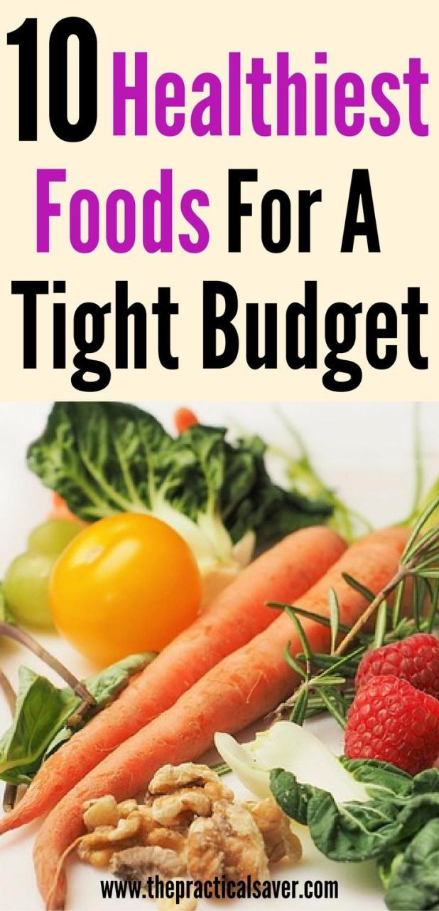 Healthy Budget Foods